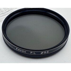 Kenco 55mm Camera Lens Filter P.L. Polarizing Linear Circular